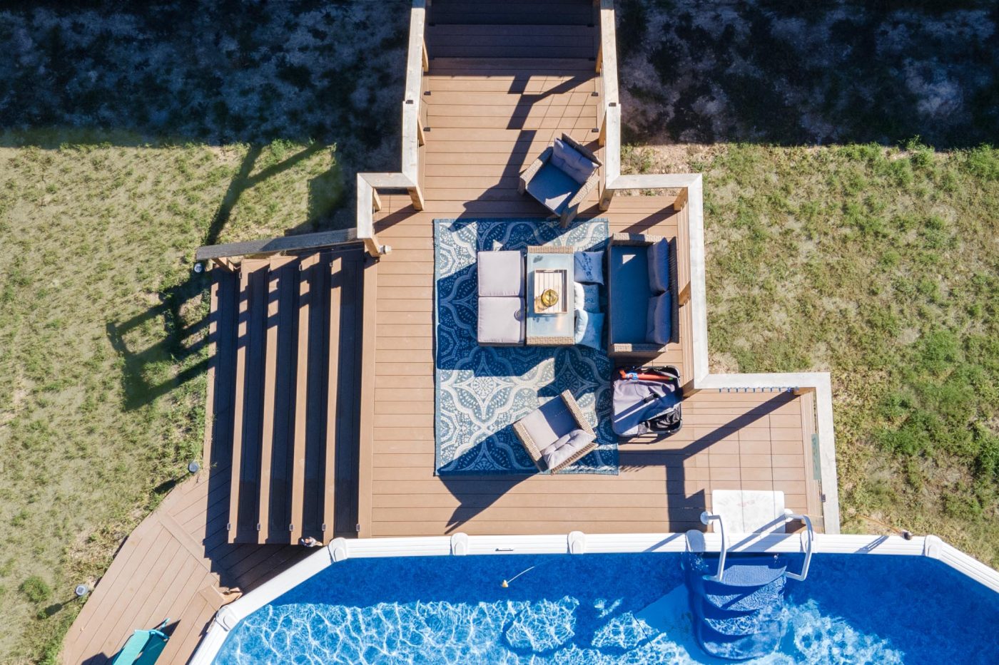 custom pool deck